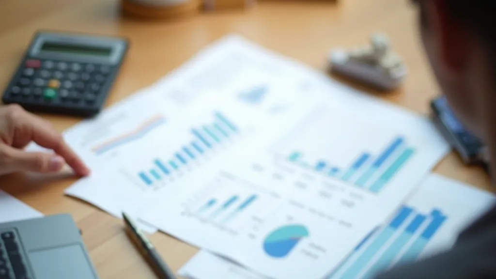 Starta dati un statistika uz dokumentiem, analītiķa darba galds ar skaidri redzamiem skaitļiem